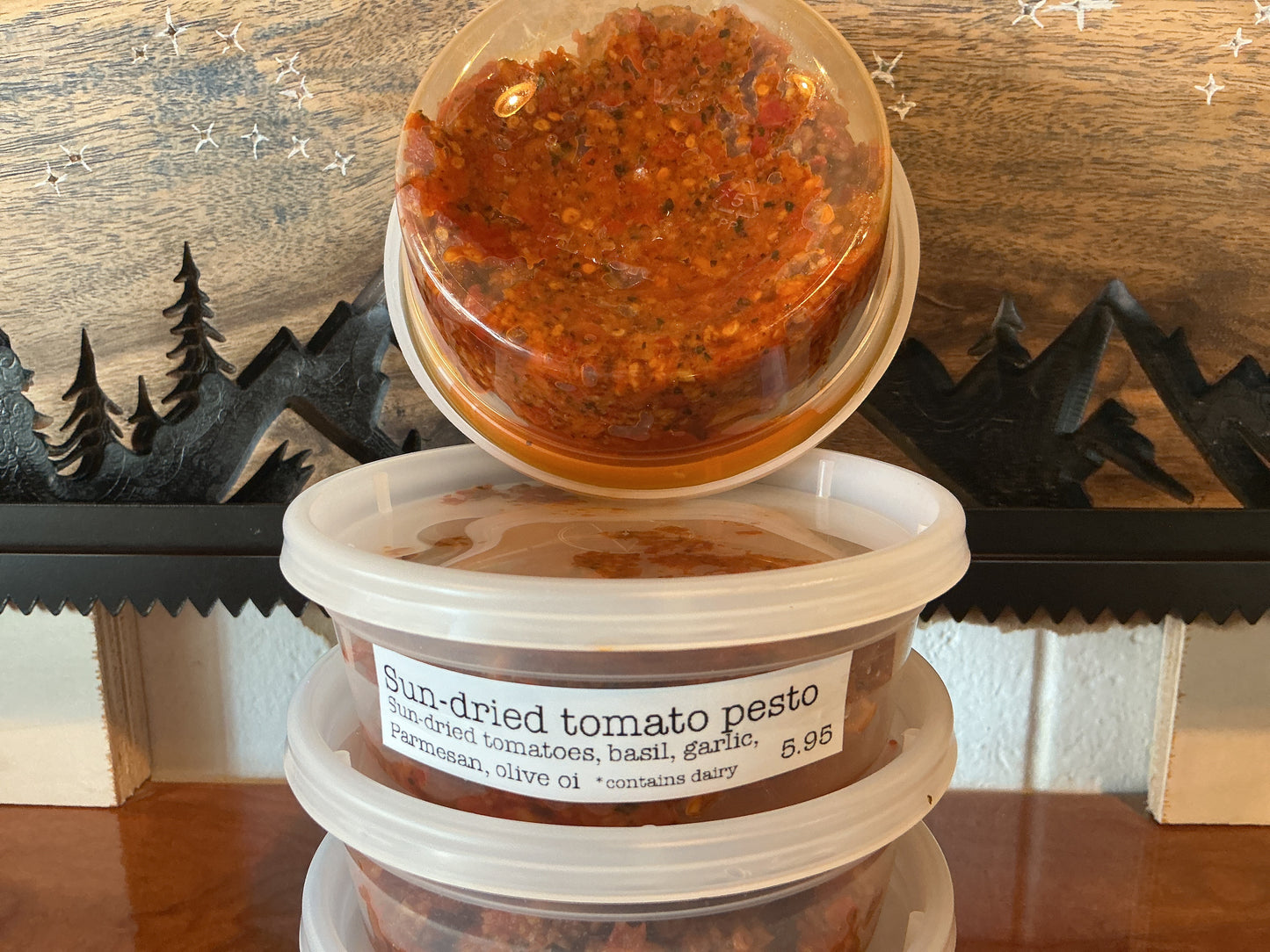 Sun-dried tomato pesto