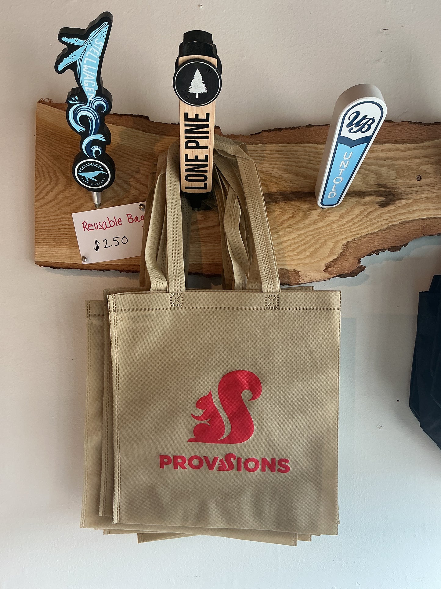 SSP Squirrel reusable tote