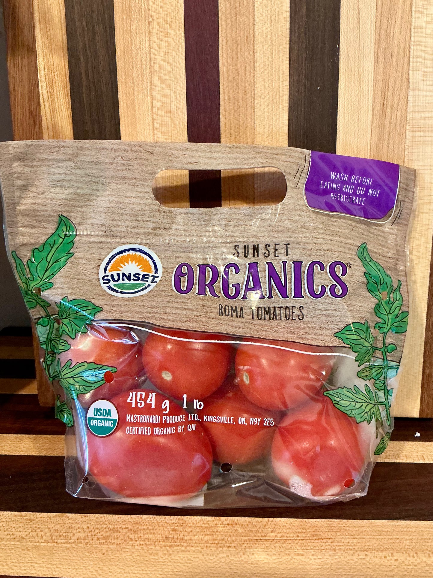 Sunset Organics Roma tomatoes