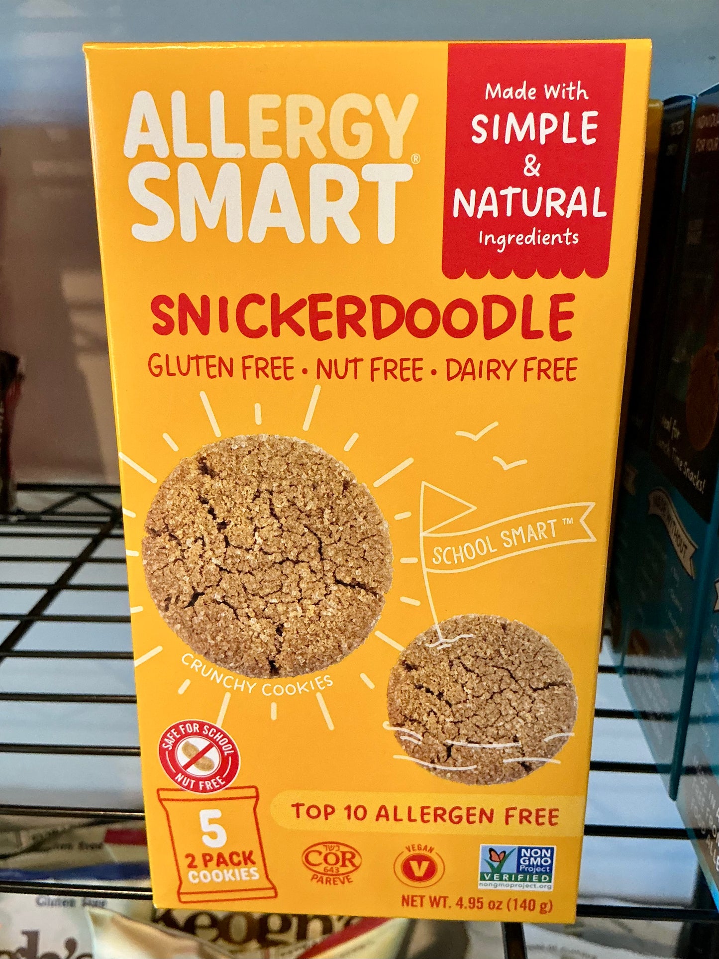 Allergy smart cookies