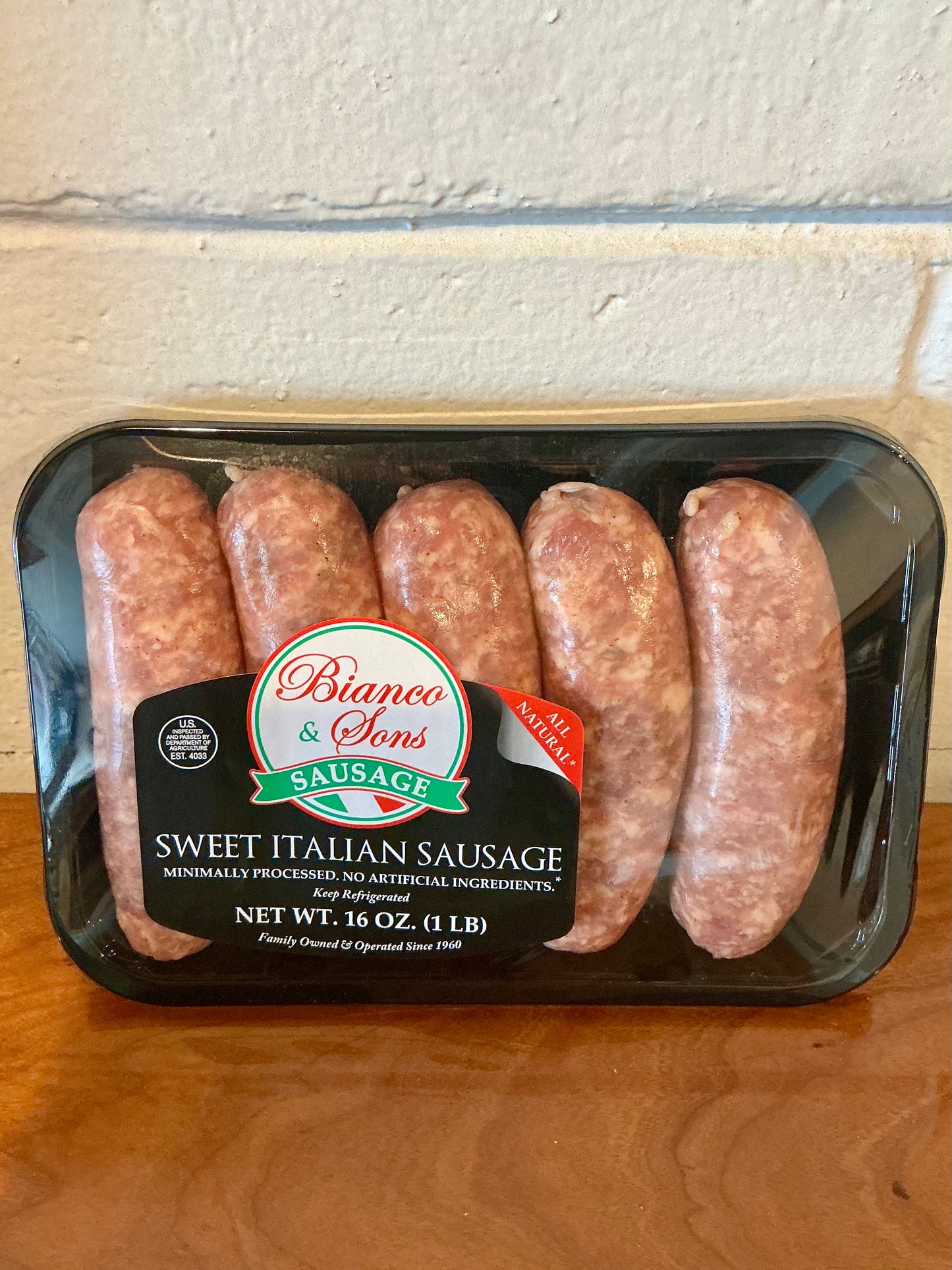 Bianco & Sons Sweet Italian Sausage