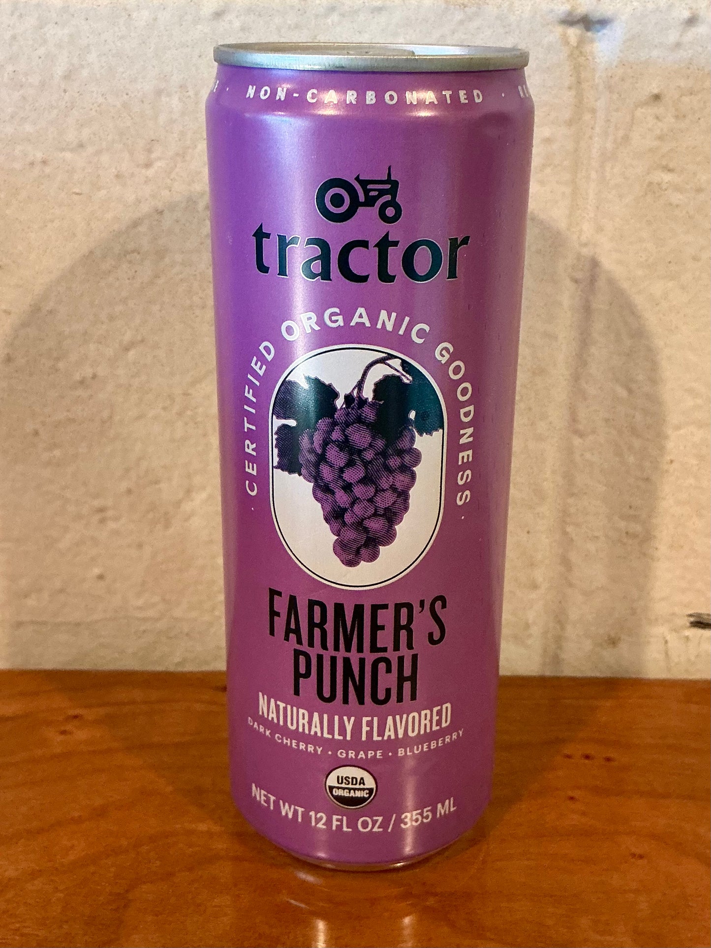 Tractor Organic beverages