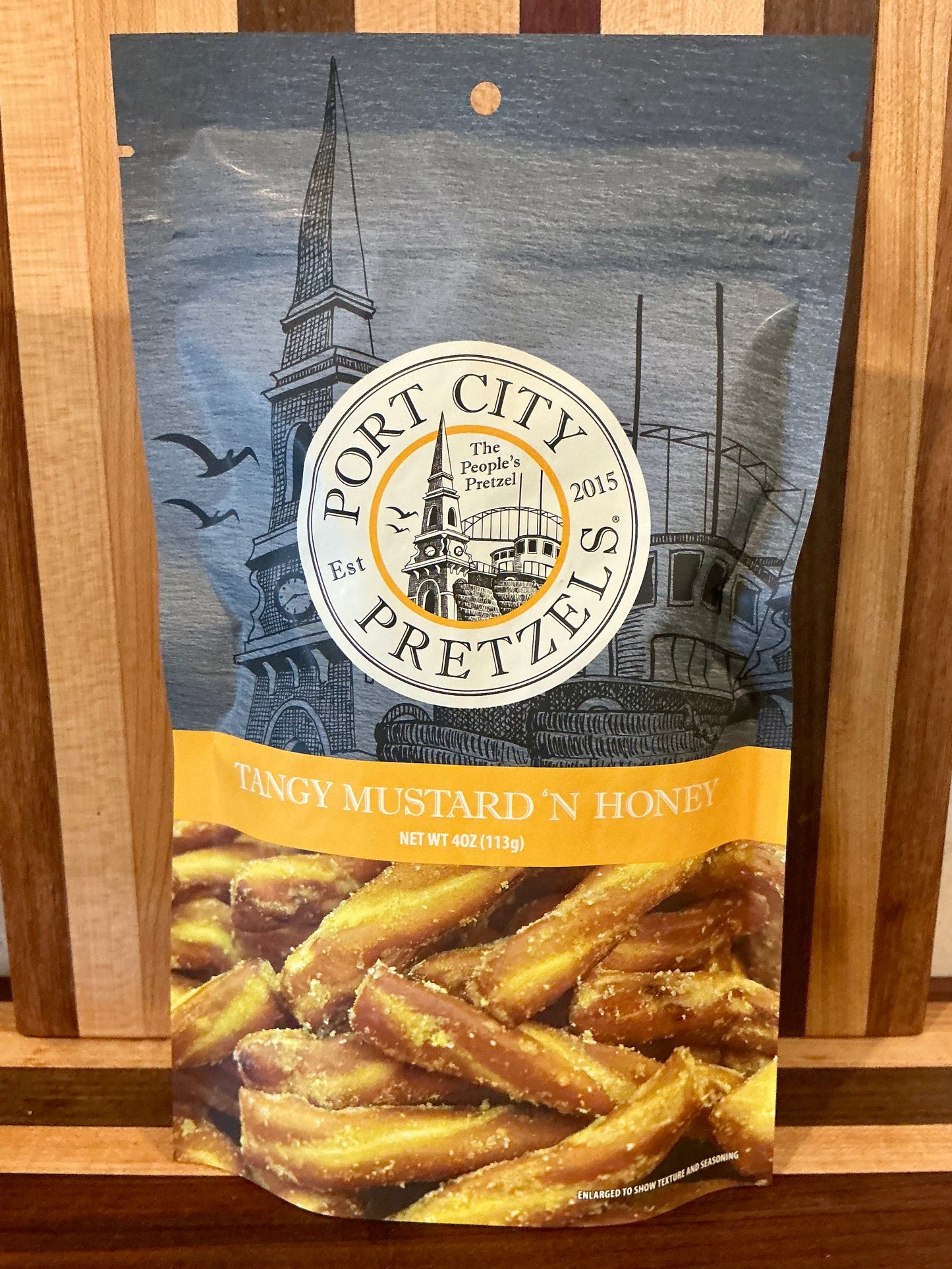 Port City Tangy Mustard N’ Honey Pretzels