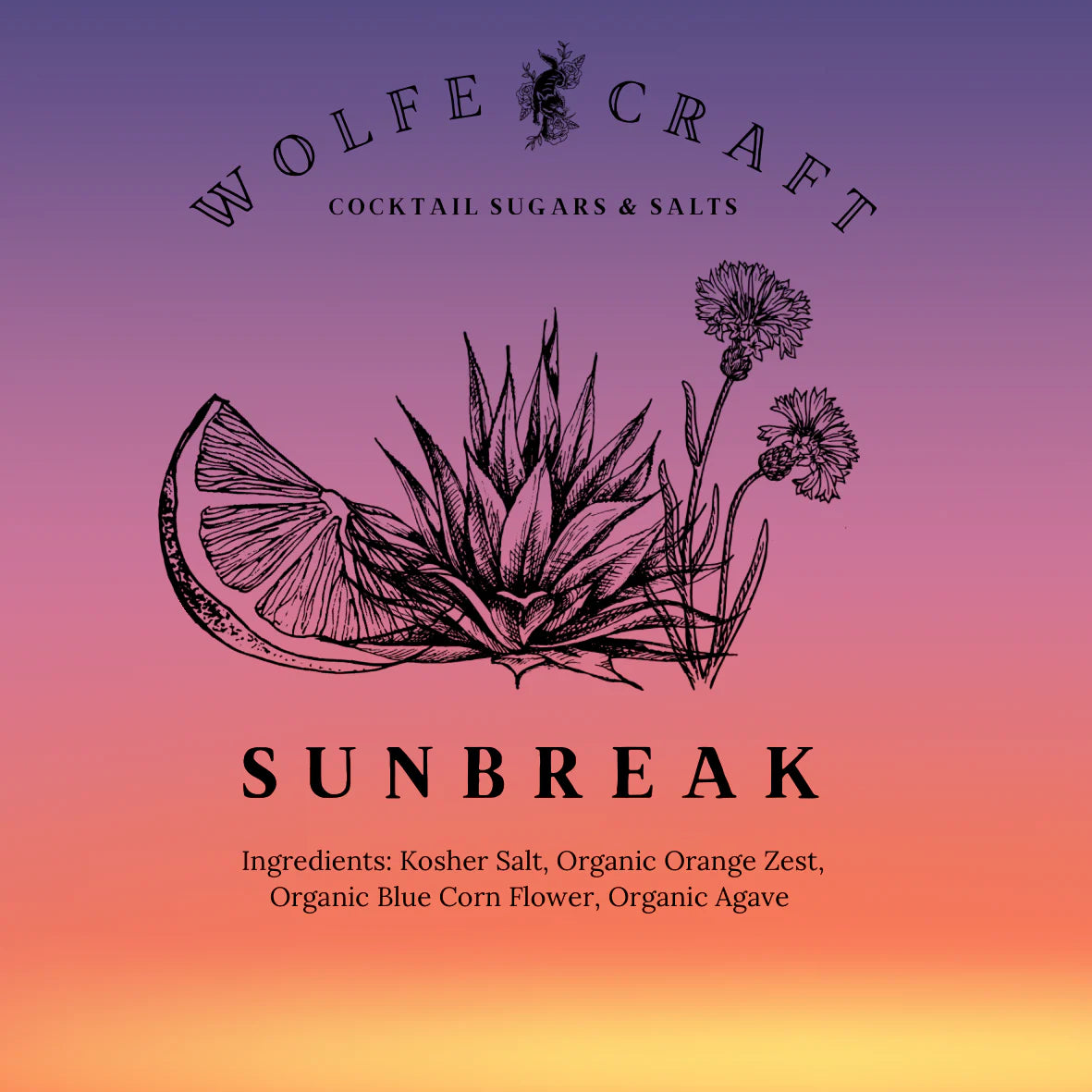 Wolfe Craft cocktail sugars and salts