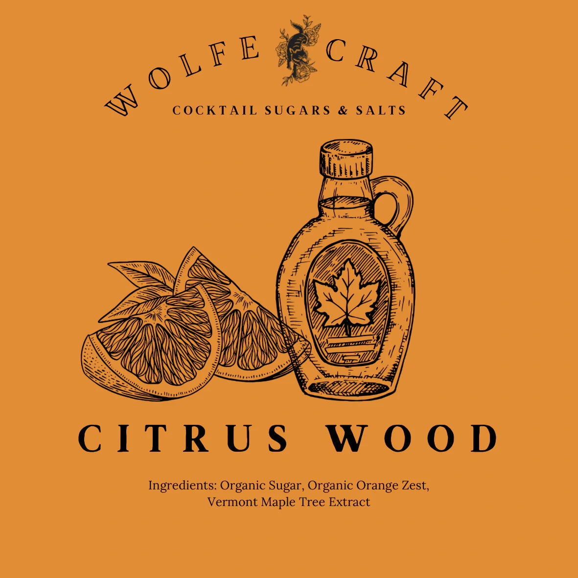 Wolfe Craft cocktail sugars and salts