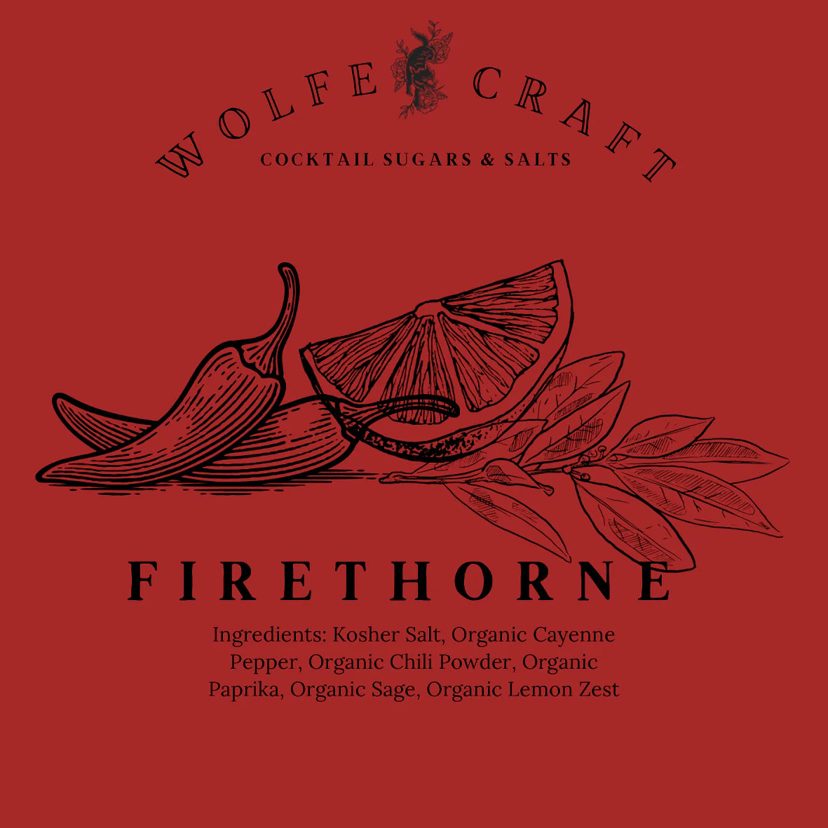 Wolfe Craft cocktail sugars and salts