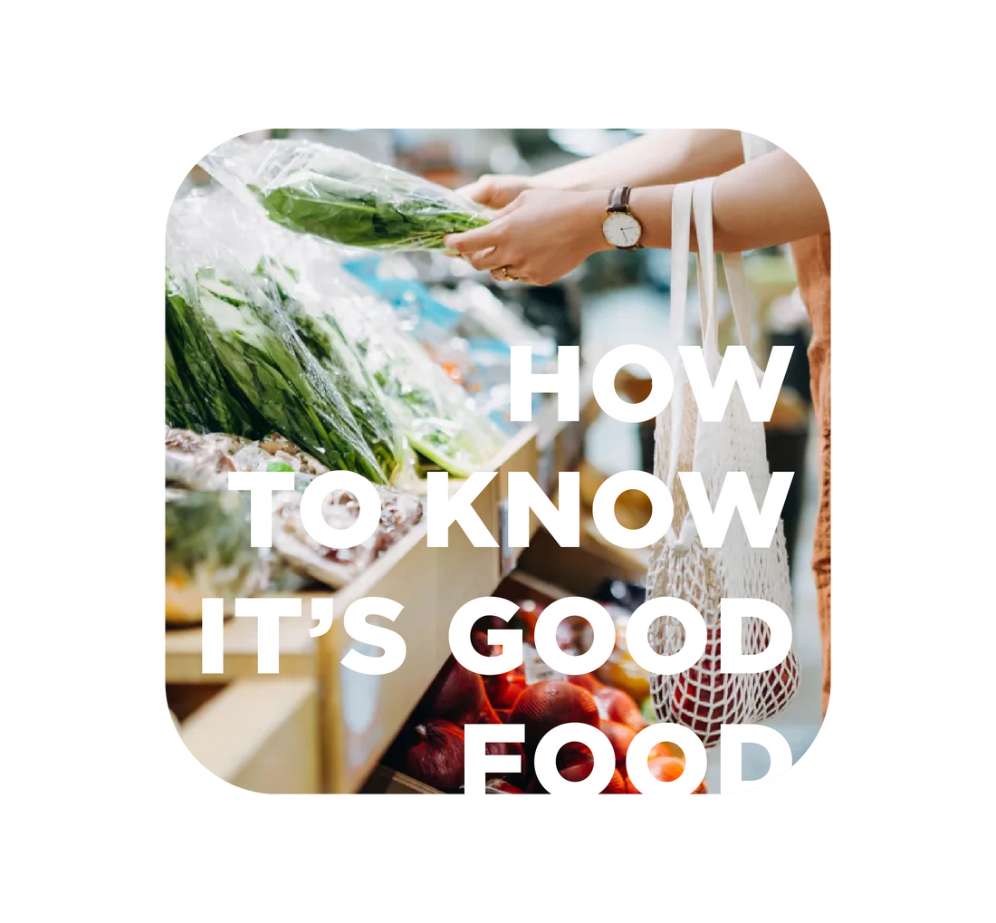 How to Know It's Good Food: See What Gets Our Seal of Approval