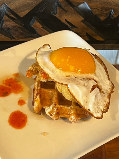 Hot honey chicken & waffle