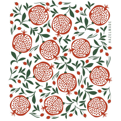 Pomegranates Tea Towel / Holiday / USA Made
