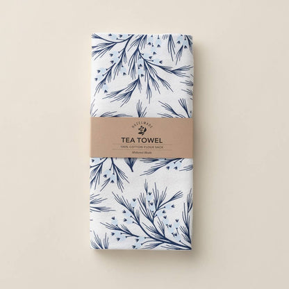 Winter Branch Tea Towel / Holiday /USA Made