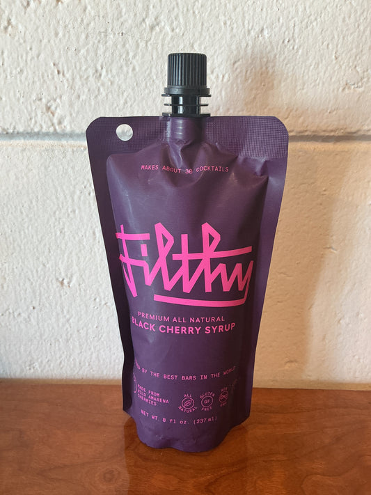Filthy black cherry syrup