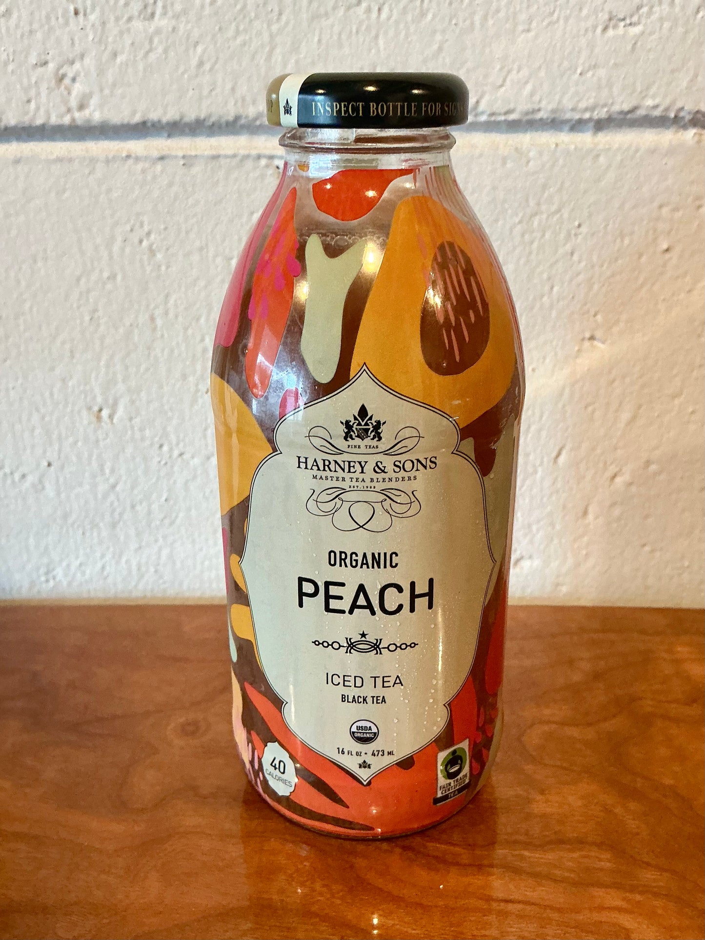 Organic Peach Iced Tea