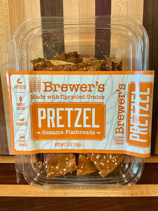 Brewer’s Pretzel Sesame flatbreads