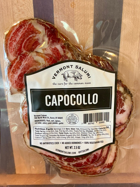Vermont Salumi Capocollo