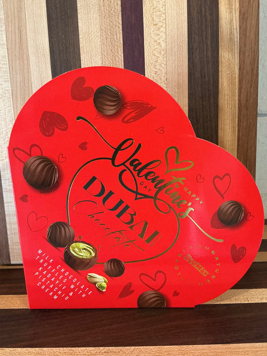 Dubai Chocolate Heart
