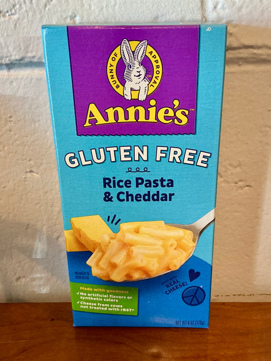 Annie’s Gluten Free Rice Pasta & Cheddar