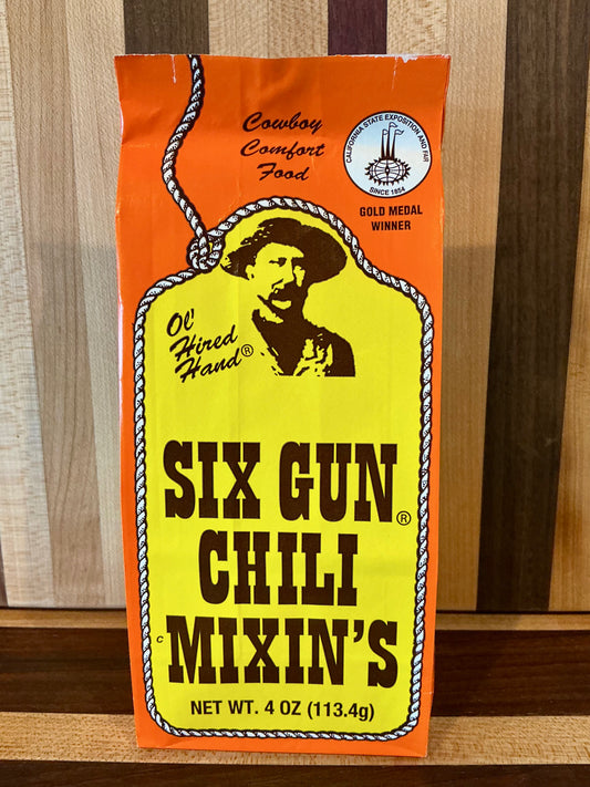 Six Gun Chili Mixin’s