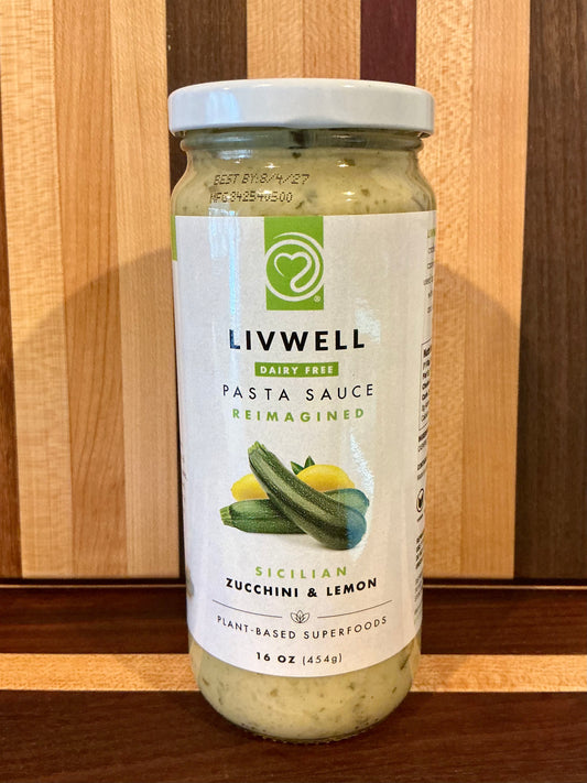 LIVWELL Zucchini & lemon sauce