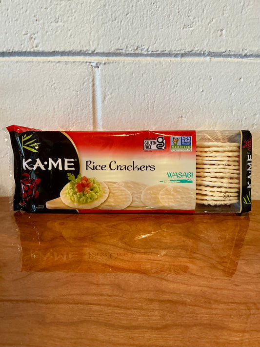 KAME Wasabi rice crackers