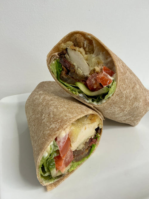 Fried chicken wrap