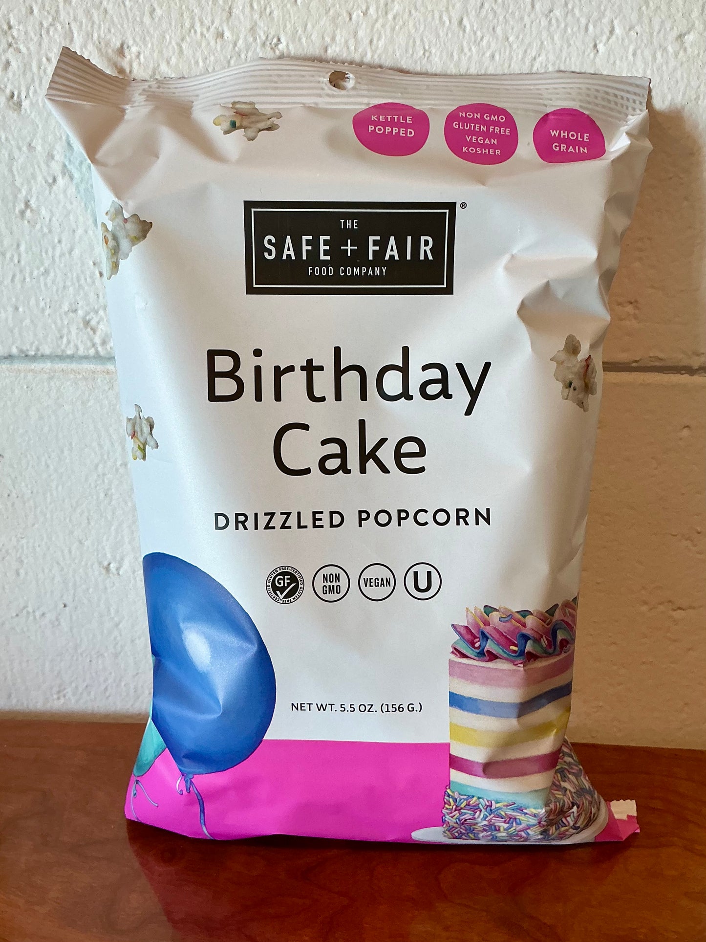 Safe + Fair Drizzled Popcorn