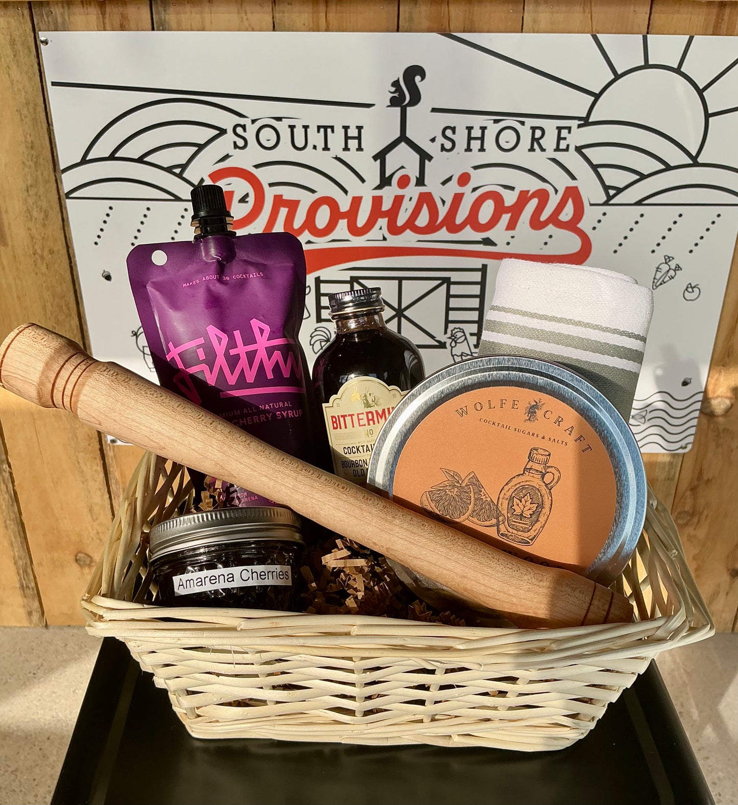 Bartenders Gift Basket