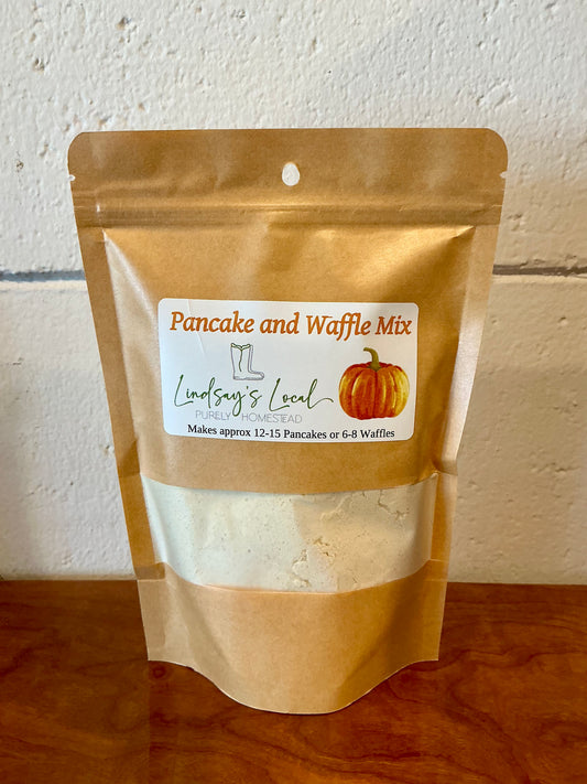 Lindsay’s Local Pumpkin pancake & waffle mix