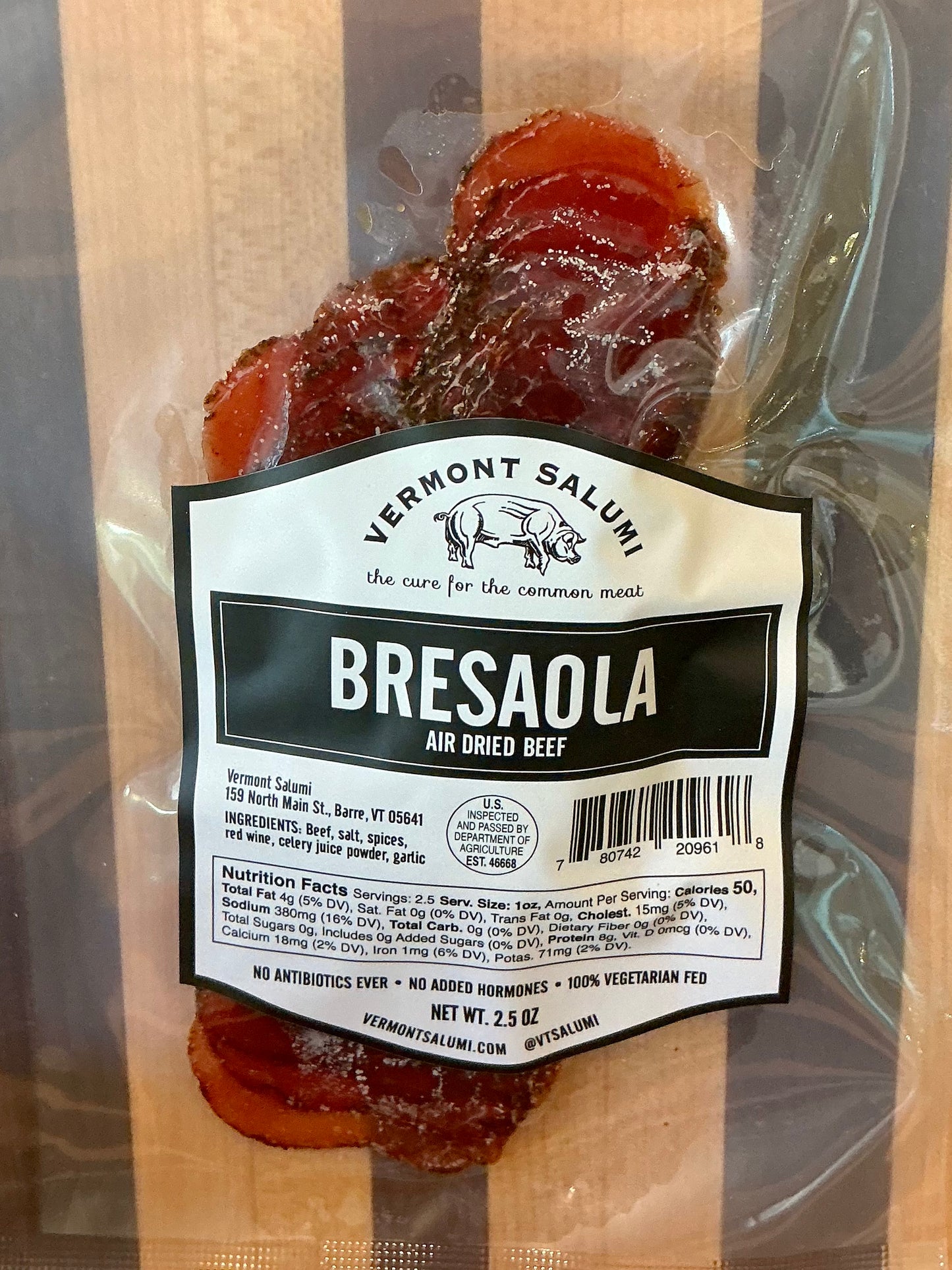 Vermont Salumi Bresaola