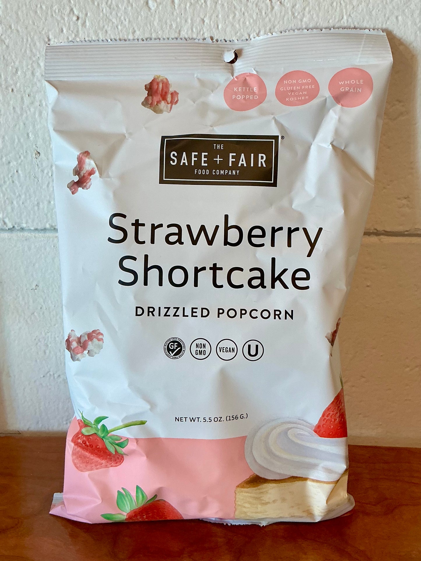Safe + Fair Drizzled Popcorn