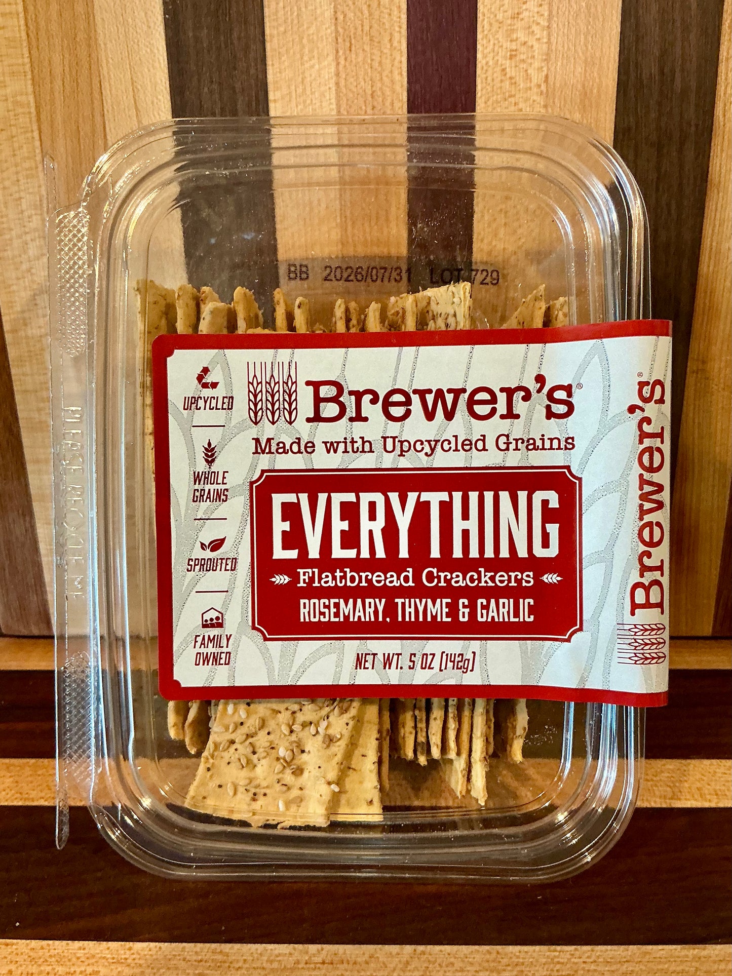 Brewer’s Everything Flatbread crackers