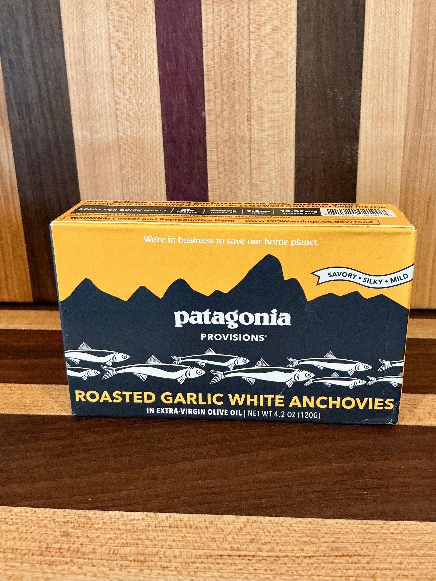 Roasted garlic White Anchovies