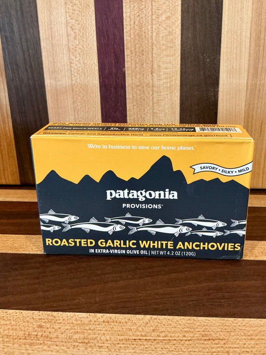 Roasted garlic White Anchovies