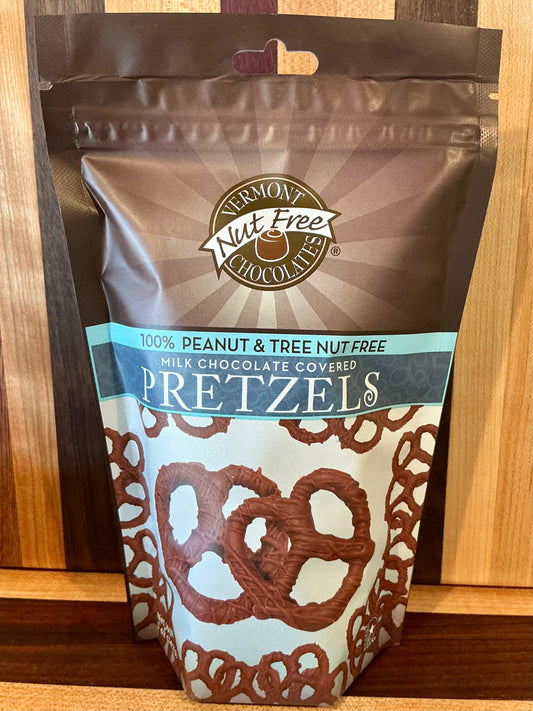 Milk Chocolate covered pretzels