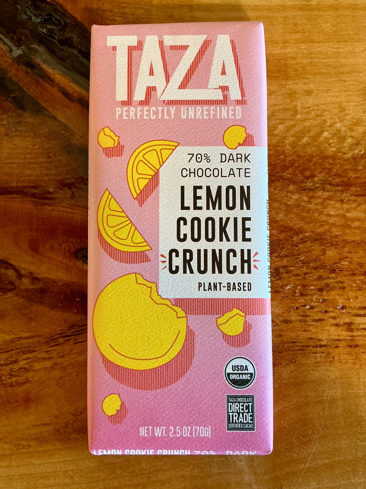 Taza Lemon Cookie Crunch Bar