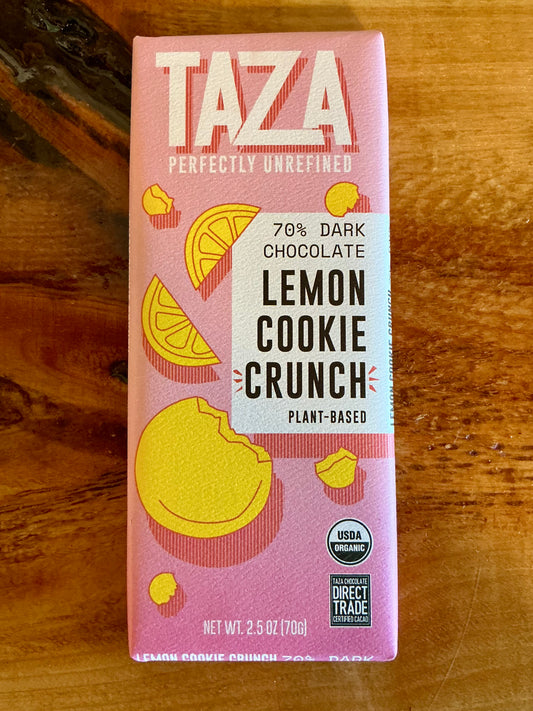 Taza Lemon Cookie Crunch Bar