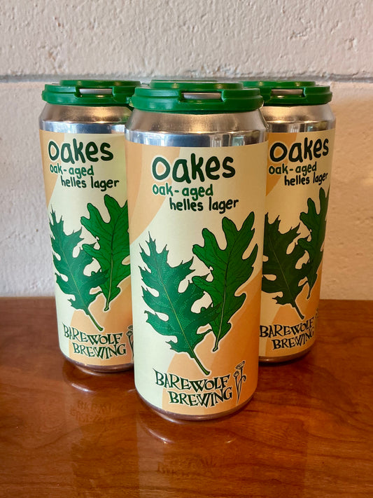 Oakes Oak-aged Helles Lager