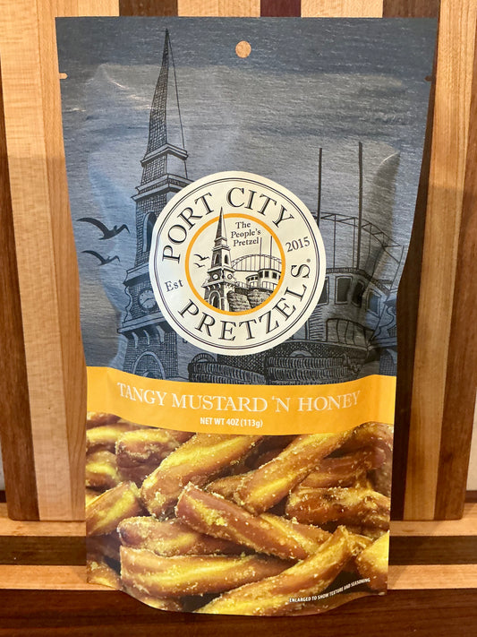 Port City Tangy Mustard N’ Honey Pretzels