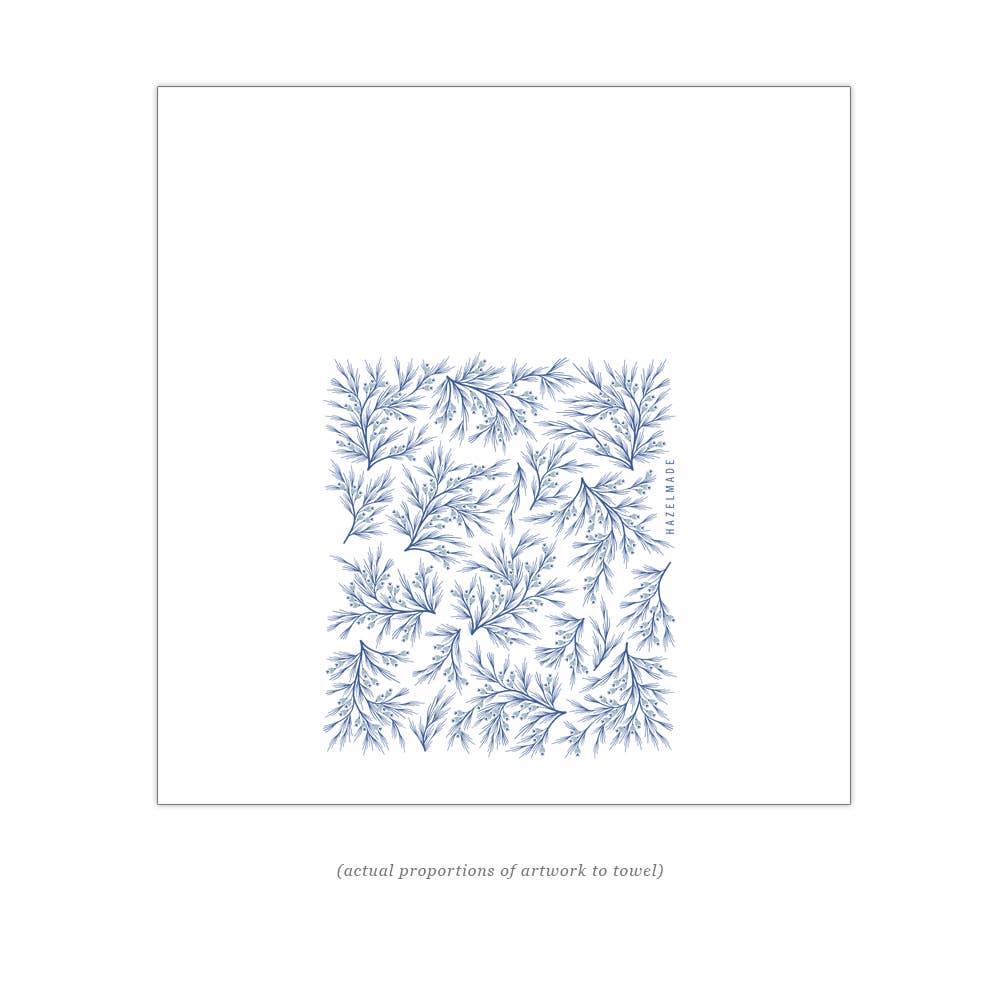 Winter Branch Tea Towel / Holiday /USA Made