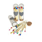 3" Matches in Cloche w/Heart Striker & 25 Colored Matches