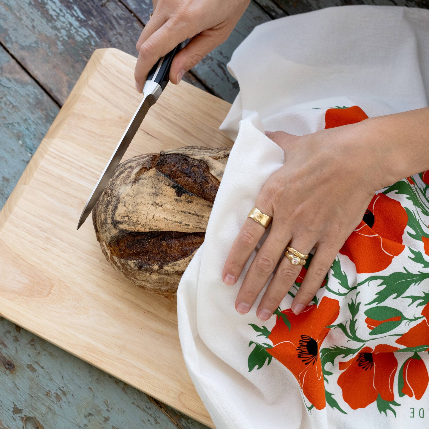 Poppy Tea Towel | Kitchen Towel