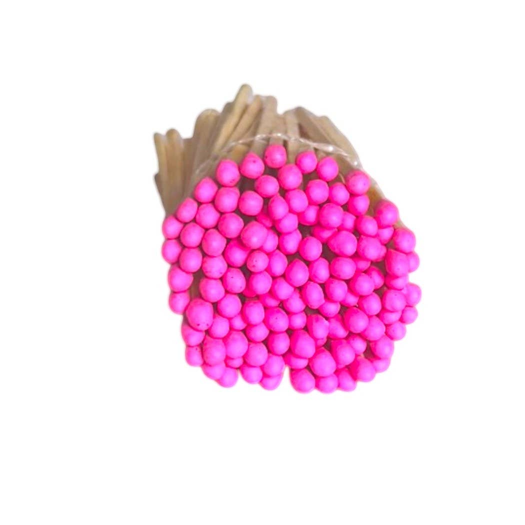 3" Matches in Cloche w/Heart Striker & 25 Colored Matches