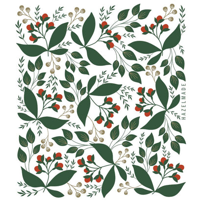 Winterberry Tea Towel / Holiday / USA Made
