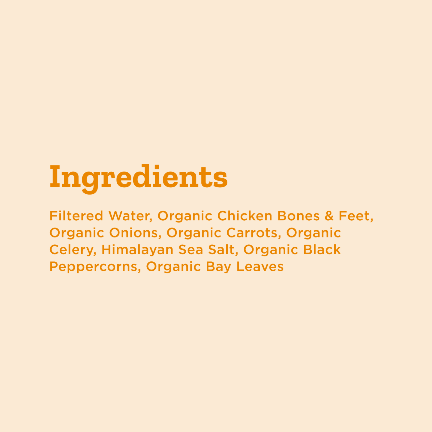 Organic Chicken Bone Broth (6 x 1 Cup)
