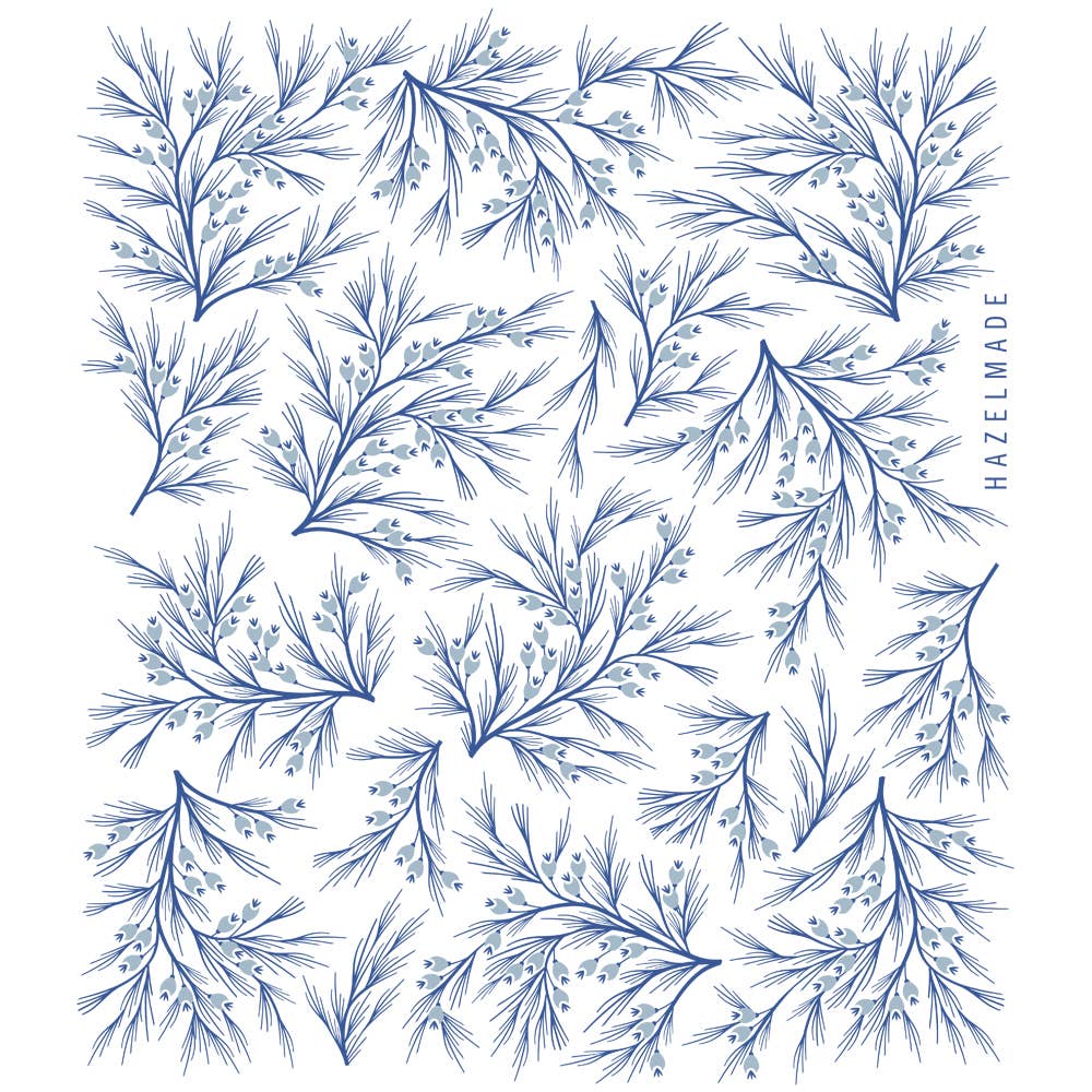 Winter Branch Tea Towel / Holiday /USA Made